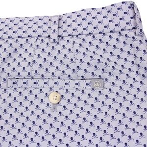Peter Millar Mens 42 Skull & Golf Club Print Shorts Performance Golf Stretch‎